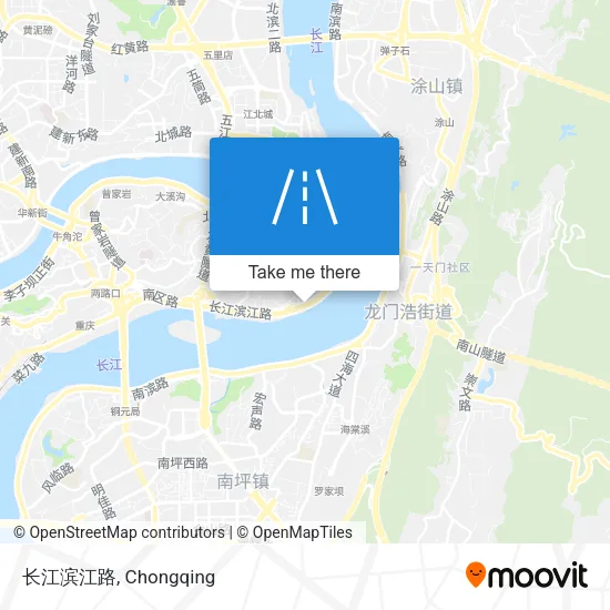 长江滨江路 map