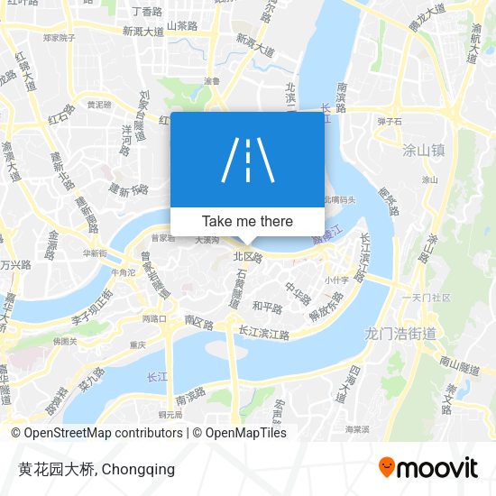 黄花园大桥 map