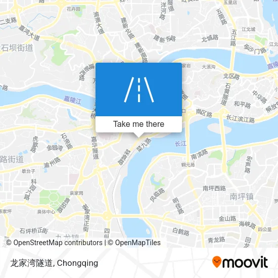 龙家湾隧道 map