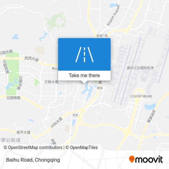 Baihu Road map
