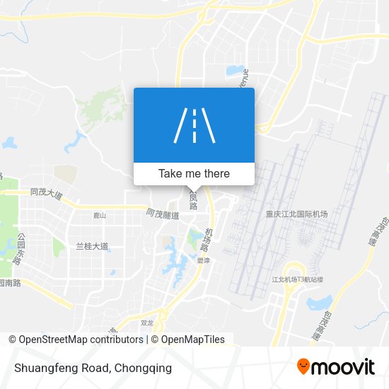 Shuangfeng Road map