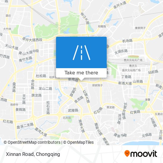 Xinnan Road map