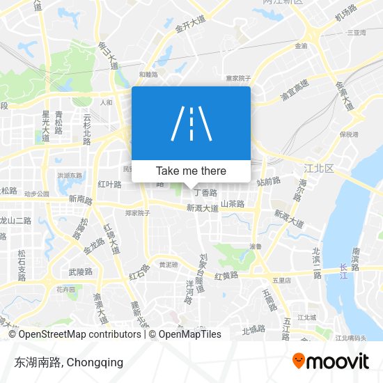东湖南路 map