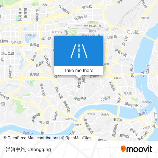 洋河中路 map