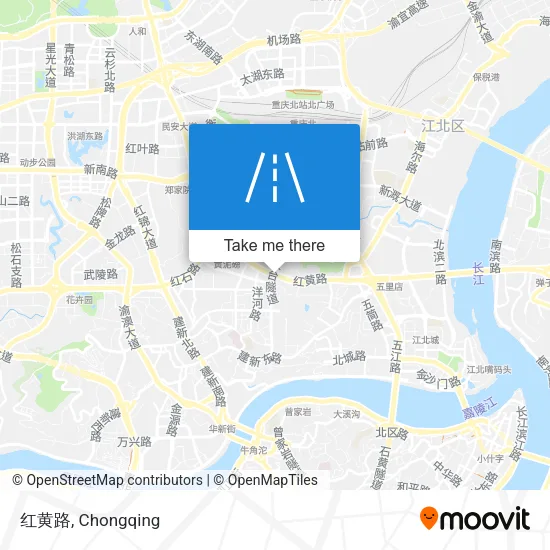 红黄路 map