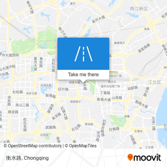 衡水路 map