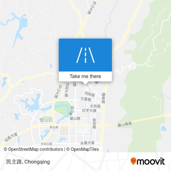 民主路 map