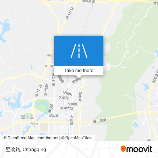 璧渝路 map