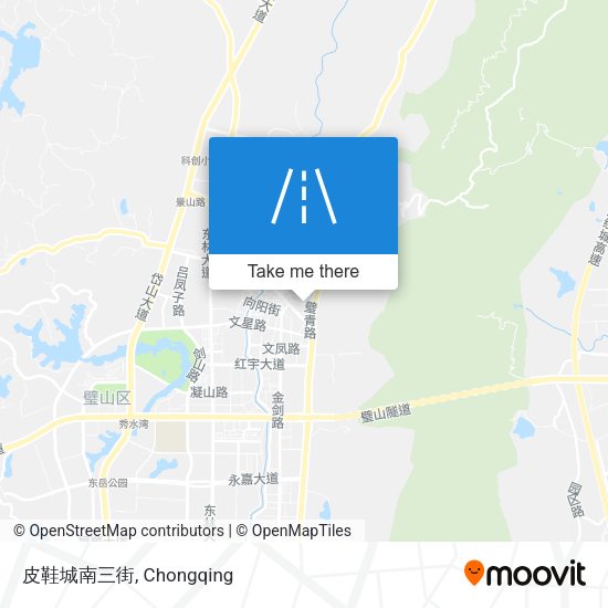 皮鞋城南三街 map
