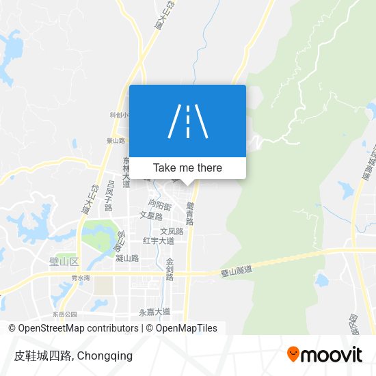 皮鞋城四路 map