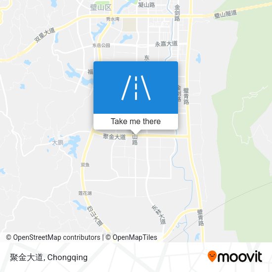 聚金大道 map