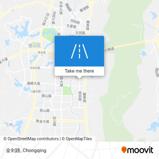 金剑路 map