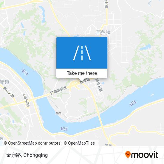 金康路 map