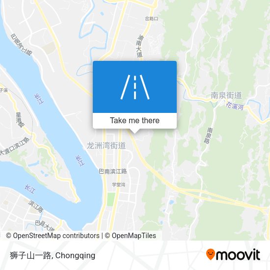狮子山一路 map