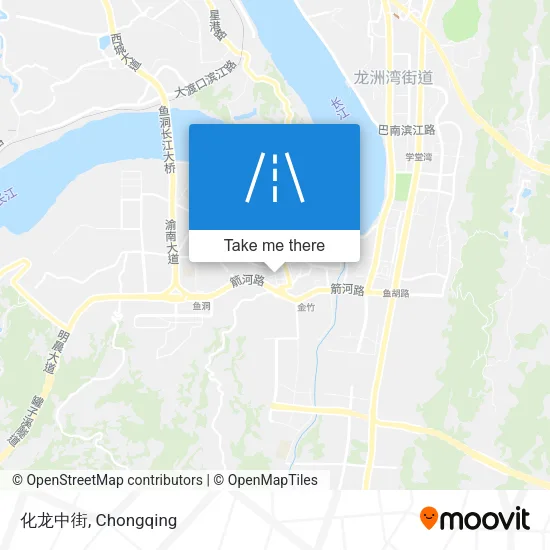 化龙中街 map