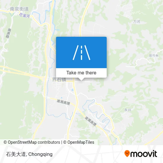 石美大道 map