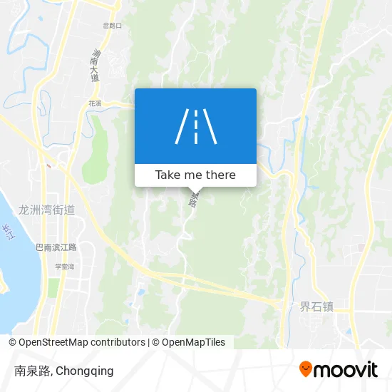 南泉路 map