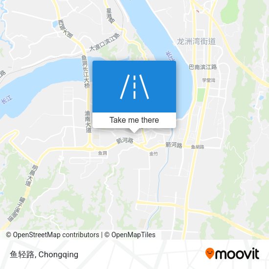 鱼轻路 map