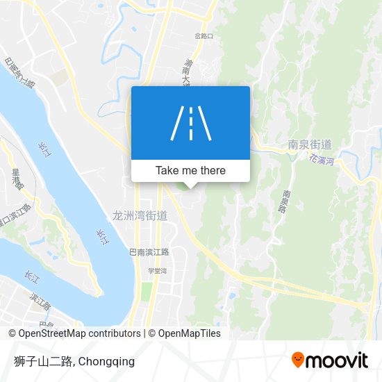 狮子山二路 map
