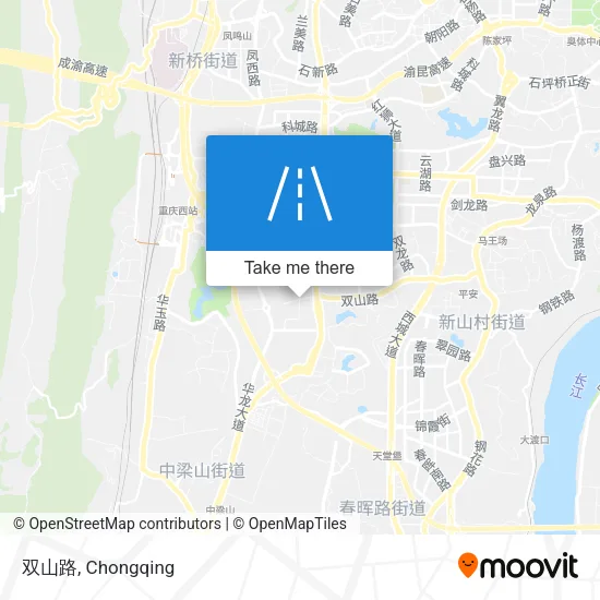 双山路 map