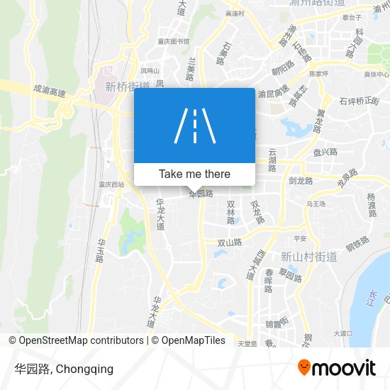 华园路 map