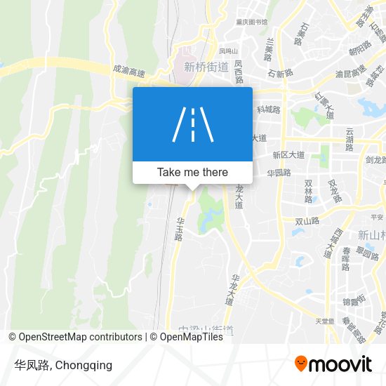华凤路 map