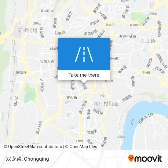 双龙路 map