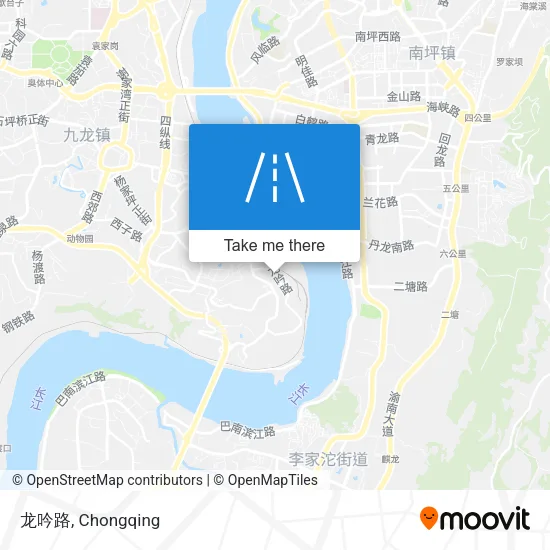 龙吟路 map