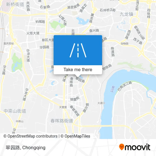 翠园路 map