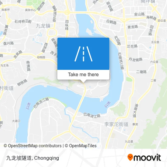 九龙坡隧道 map