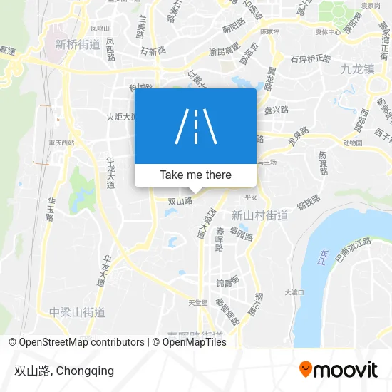 双山路 map