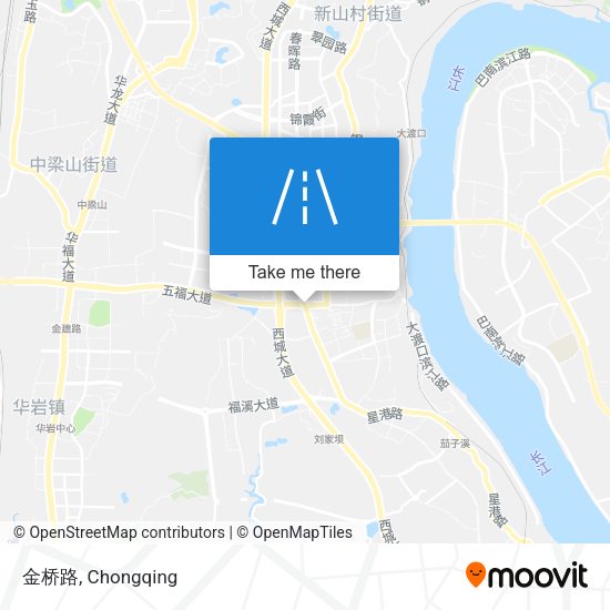 金桥路 map