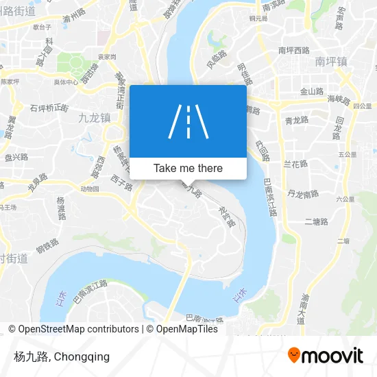 杨九路 map