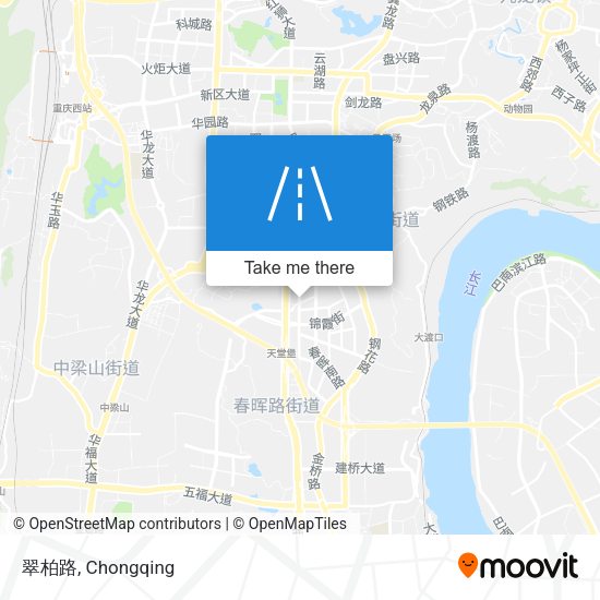 翠柏路 map