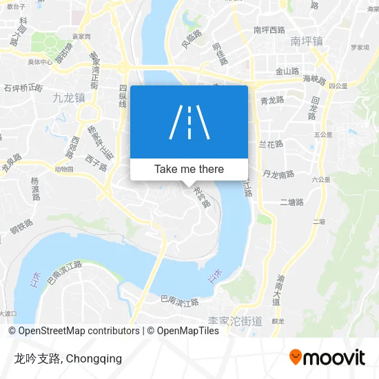 龙吟支路 map