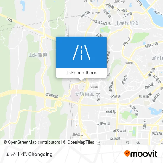 新桥正街 map