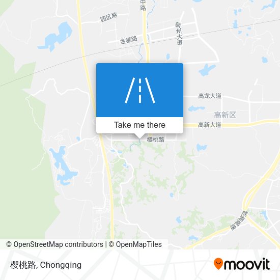 樱桃路 map