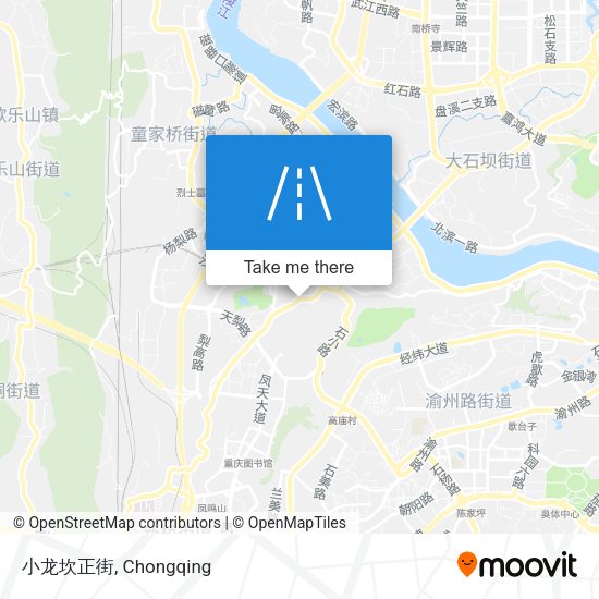 小龙坎正街 map