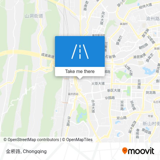 金桥路 map