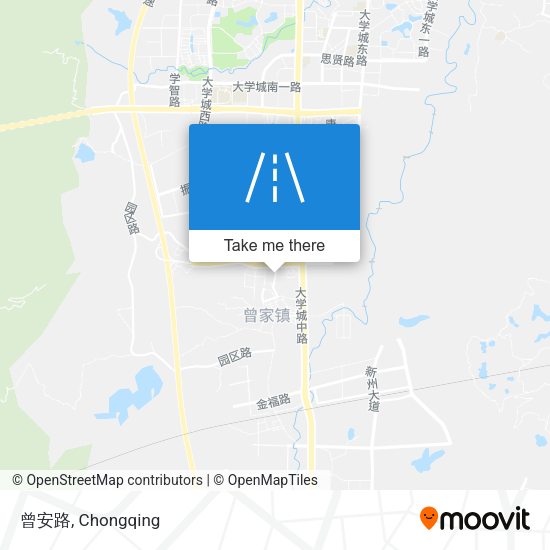 曾安路 map