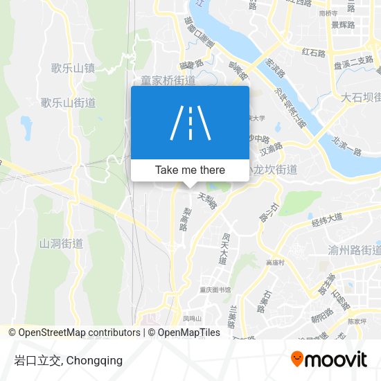 岩口立交 map