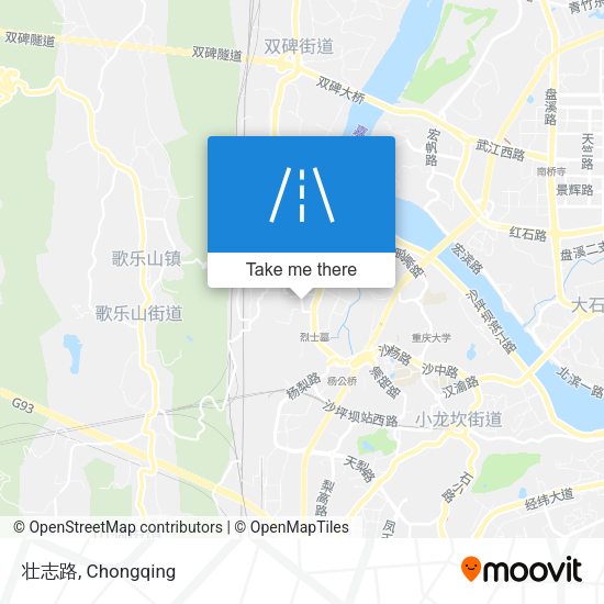壮志路 map