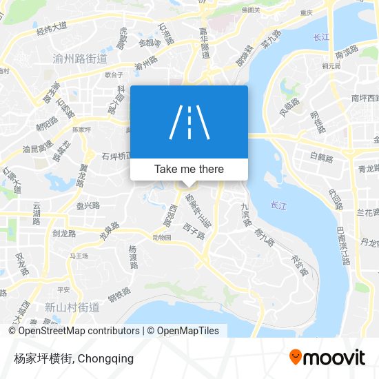 杨家坪横街 map