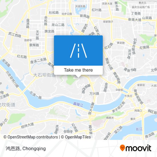 鸿恩路 map