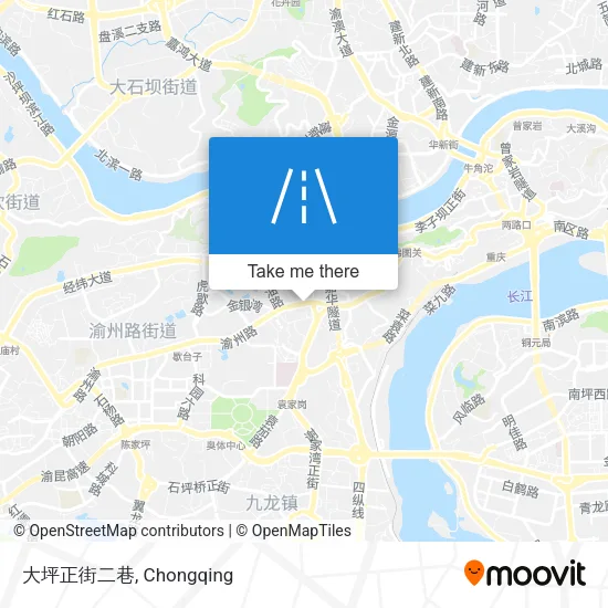 大坪正街二巷 map