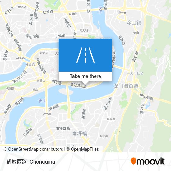 解放西路 map