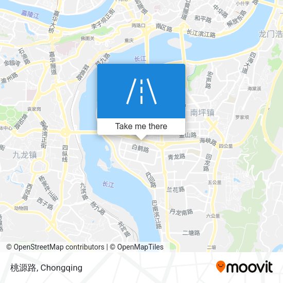 桃源路 map