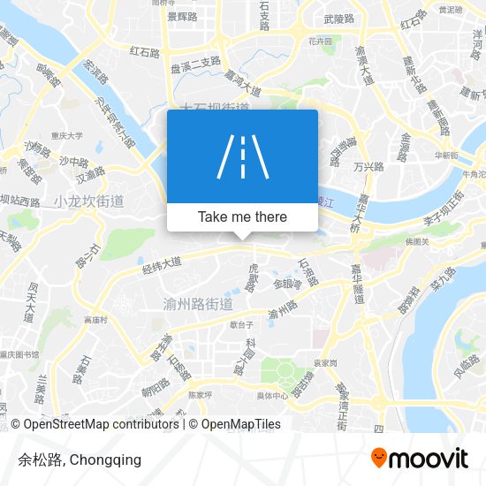 余松路 map