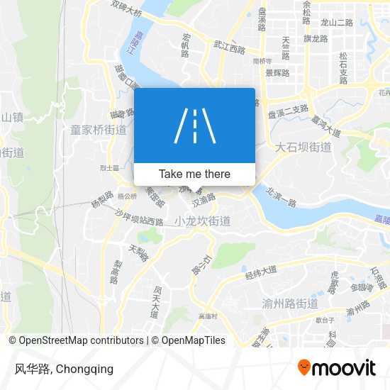 风华路 map