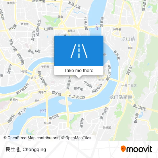 民生巷 map